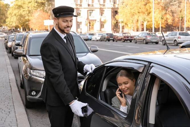 Chauffeur Service by Ballston Limo Private Car with Driver Service